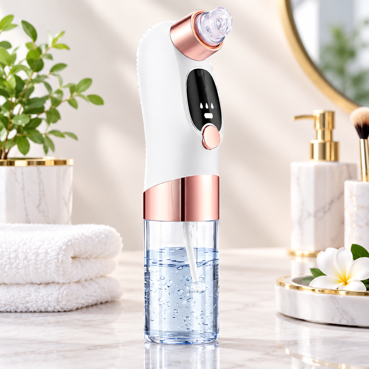 Hydra Facial Blackhead & Whitehead Remover O-Clean Deep Pore Purifying Micro-Bubble Device